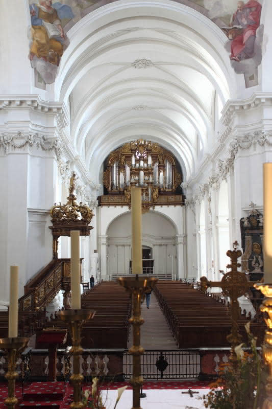 Kirchenschiff des Fuldaer Dom (Barock)
