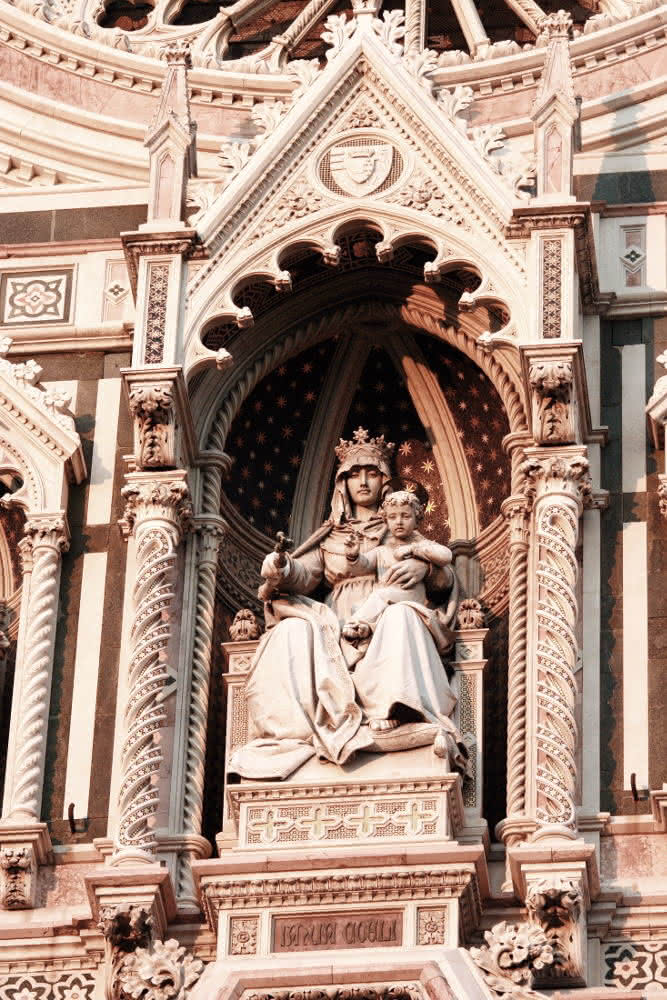 Fassade des Doms, Florenz